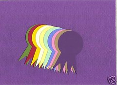 AWARD die cuts scrapbook cards