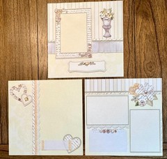 Scrapbook WEDDING/ANNIVERSARY/SPECIAL PAPER READY TO ADD PICTURES& EMBELLISHMENT