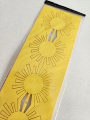 Sun Border – Die Cut Laser Cut New – Deluxe Cuts Scrapbooking Retired #23