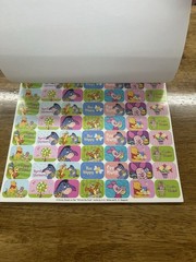 Lot Of Disney Pixar Stickers Winnie Mickey Dalmations Buzz Hallmark Sandylion