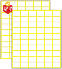 (900 Pack) 0.75″ X 0.5″ – Price Stickers, Small White Labels Stickers