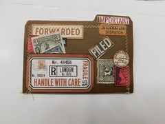 Junk Journal Add-Ons Handmade Tags Card Envelope File Clipboard Ephemera Set 4