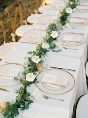 Gold Glitter Ivory Roses 100pcs Stemless Foam Flowers Artificial Real Looking…