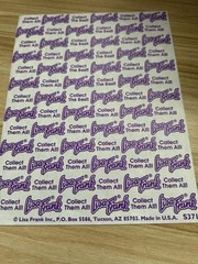 VTG Lisa Frank Full Sticker Sheet S371