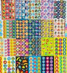 Lot 4099 Stickers Pixar Cartoon Kids Disney Characters TV movies Party Express
