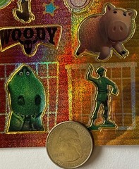 TOY STORY 3 Prismatic Stickers (26pc)Cartoon Character •Woody•Buzz lightyear•