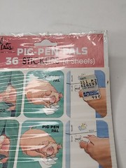 Artis Paper Magic Group Pig Pen Pals Pig Stickers 6 Sheets (2 Bonus Sheets) New
