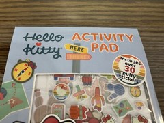 HELLO KITTY Activity Pad With Puffy Stickers NEW Toys Arts And Craft Educational