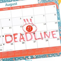 15 Sheets Colorful Planner Date Stickers Calendar Numbers Rainbow Journals