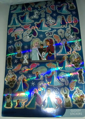 Disney Elsa Frozen 150 Stickers Kids Puffy Glitter Foil Glossy Sticker Book 3+