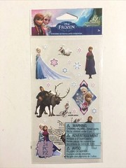Lot 10 packs EK Success Disney Frozen Flat Stickers Olaf Elsa Anna