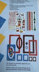 NEW Sandylion Disney Theme Scrapbooking And Sticker Pack Kit Mickey & Friends