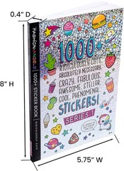 1000+ Cute Kids Stickers Book 40 Pages Scrapbook Planner Craft Reward Stickers