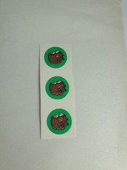 Vintage CTP Matte Scratch & Sniff Sticker COCONUT1982 3 Stickers