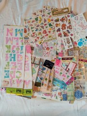 Baby Child Scrapbook Stickers Lot Various Brands