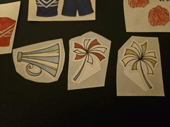 Creative Memories Mrs. Grossman’s Cheerleader Cheerleading Scrapbook Stickers