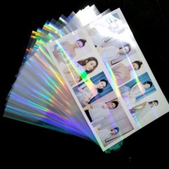 5x A4 Size Holographic Overlay Film Self-Adhesive Cold Laminating Sheets Quality