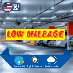 12 Pack Car Windshield Stickers – UV-Resistant Dealership Advertising Labels