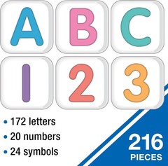 Carson Dellosa Crafty and Cool 216-Piece Bulletin Board Decorations, 3.5″ Colorf