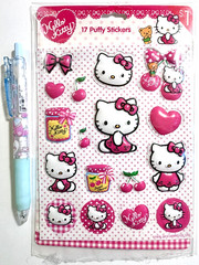 Hello Kitty tickers Scrapbooking Card Making Journal Planner