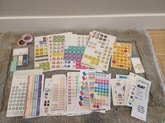 Happy Planner Sticker Books & HUGE LOT OF EXTRAS!! L@@K!!