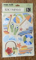 K&Company Happy Trails Water Fun Sail Boat Umbrella Beach Ball Vacation Travel