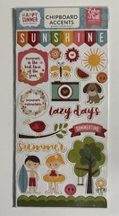 Echo Park 6 x 12 Chipboard Accents Multiple Variations-You Choose
