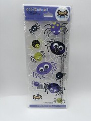 Hallmark Halloween Stickeroni Stickers Set Of 5 Pumpkins Spiders Google Eyes
