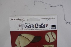 EK Success Rebecca Sower Design Mini Fresh Cuts Boy Toys Accents For Instant Pg