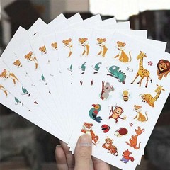 20 different Sheets Stickers for Kids, Cute Kids Stickers, classroom Animals