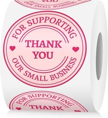 Jam & Jelly Jar Canning Labels Mason Jars & More(2″ Round 500/roll W/ Lines