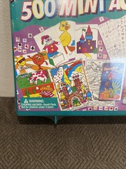 Vtg. 1995 Rose Art 500 Mini Activities Stickers Coloring Books Markers Posters