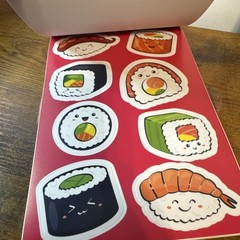 Pen+Gear Vinyl Sticker Book, 14 Sheets with 98 Stickers