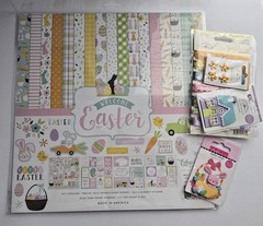 Huge SCRAPBOOK Bundle Echo Park Paper Stickers Embellishments Simple Stories Lot