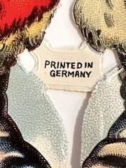 PZB German DieCuts Santa Claus/Kris Kringle Pair Victorian Figures Lot Of 5 Sets