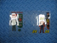 Lot of 9 Nascar Scrapbook Racing Race Cars Stickers