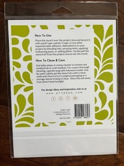 Altenew Stencils: Leaf Bed, Flowing Drops & Blooming Thanks stamp set