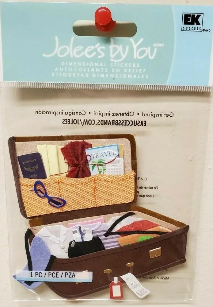 EK SUCCESS Jolees Boutique 3D Dimensional Scrapbooking Stickers YOU CHOOSE RARE