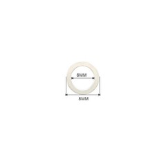M6x8mm Steel Shim Washers Set 48pcs – Precision Thin Spacer Shims 0.1/0.2/0.3…