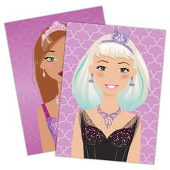 Bendon Princess Create A Face Sticker Play Pad For Kids Ages 3 And Up