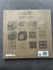 Tim Holtz Ideaology Paper PAD Kraft Resist Christmas Memories 24 Pieces – RARE