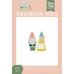 Echo Park Designer Metal Cutting Dies GARDEN GNOMES