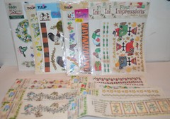 Mixed Lot/Brands- Rub On Transfers