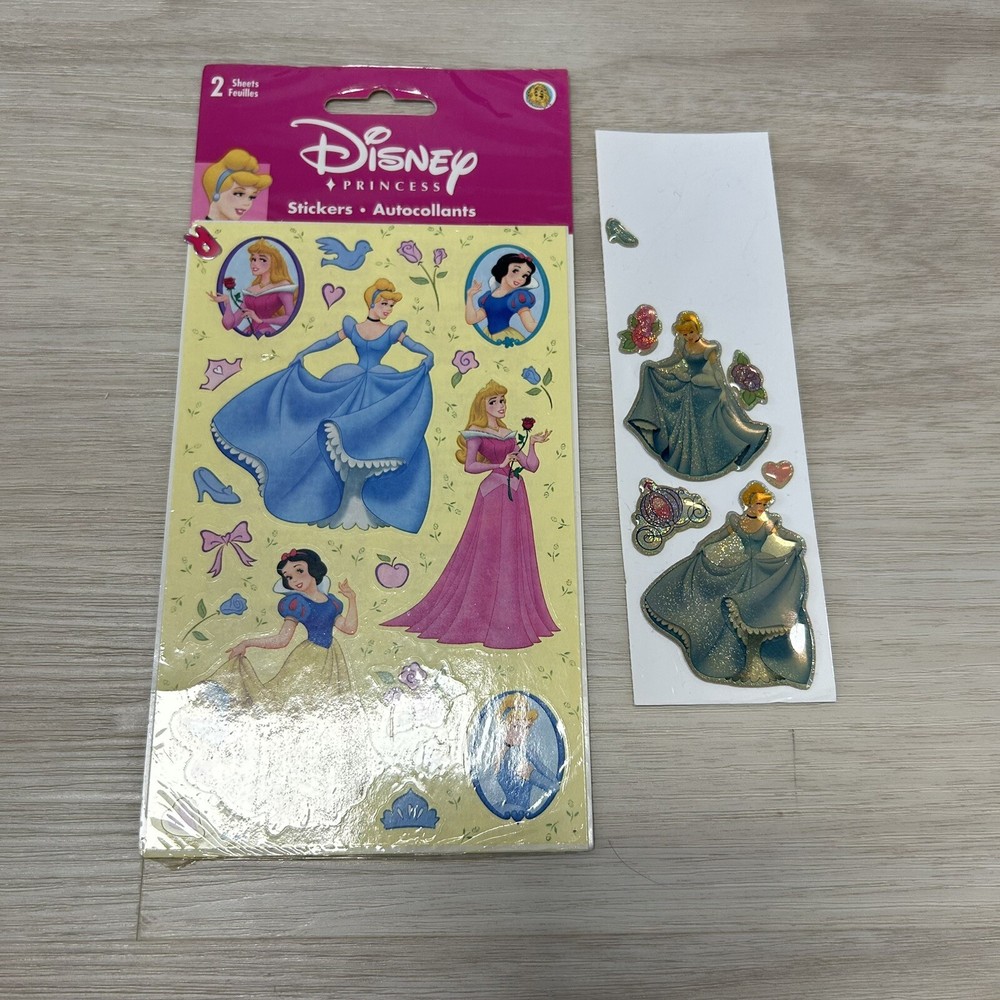 Sandylion Cinderella Princess Disney Stickers Aurora Sleeping Beauty