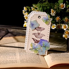 3 Sheets Butterfly Rub-on Transfer Stickers Use for Fabric Paper Wood Chips DIY