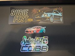 Subifest 2026 3PC Sticker Set