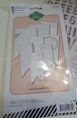Heidi Swapp Bobunny Scrapbook & Stickers Lot Embellishments Brads Tags 8 pks