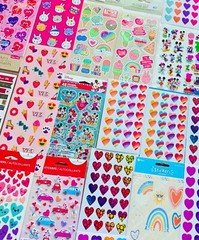 47 STICKER Sheets, Great 4 Decorating Creative Play Rewards Incentives Collect