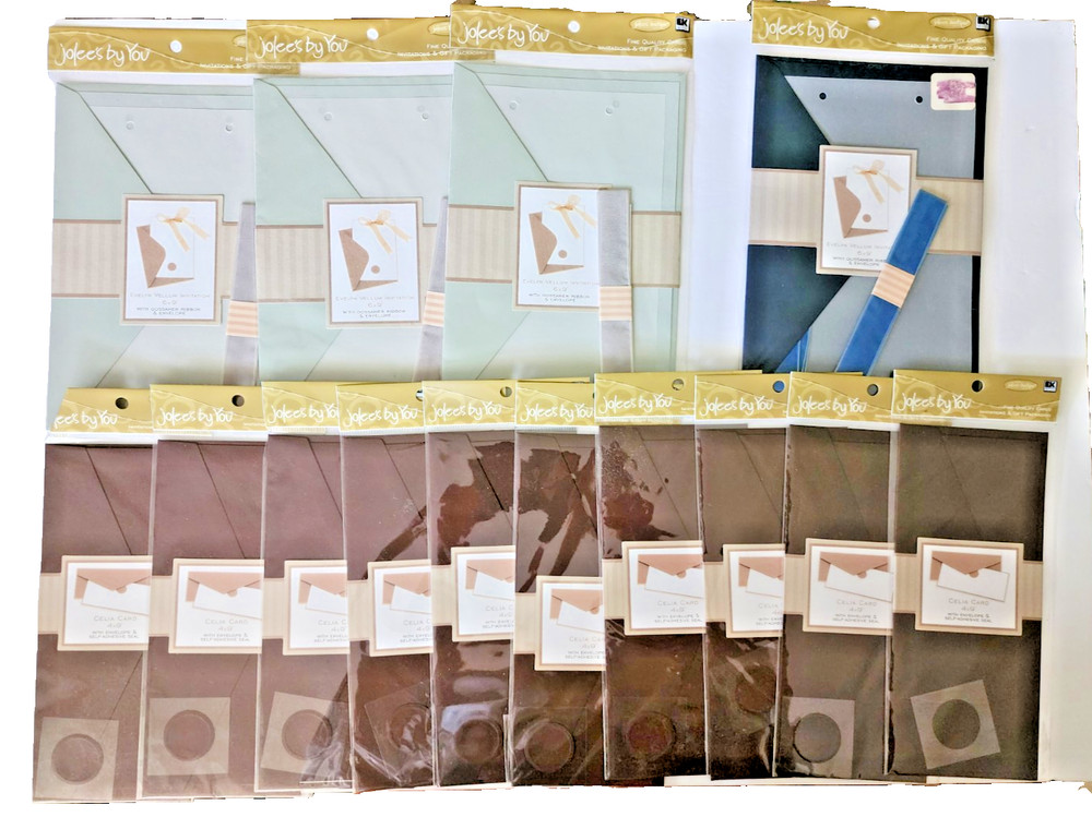 Very Rare Vintage 2002 Jolee’s By You Boutique Stationary 14 Card Sets