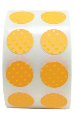 Circle Polka Dot Stickers | 0.5″ Inch Round | 1,000 Pack | Pick One Color